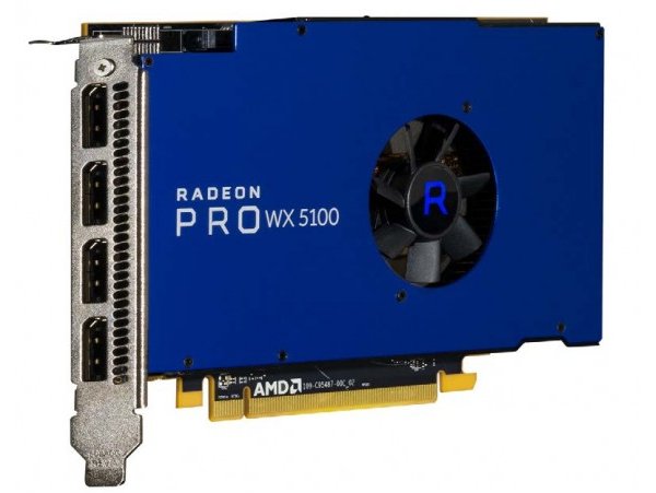 GPU AMD Radeon Pro WX 5100 Graphics